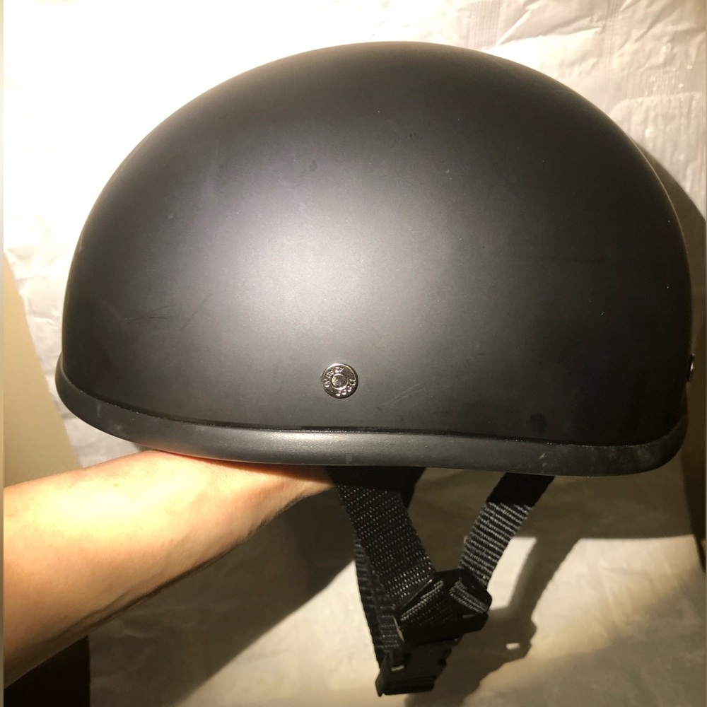 RESRVD @tnamcinulty till 7.11 VOSS German Novelty Motorcycle Half Helmet Chopper - Picture 6 of 8